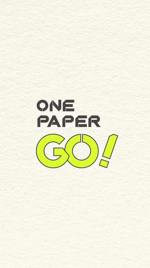 One Paper Go