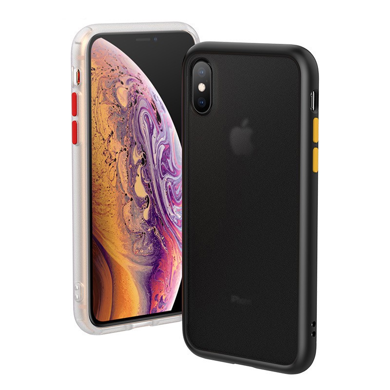 【產品材質】：PC 【產品風格】：簡約【產品類型】：保護套/硬殼【產品顏色】：黑色紅色藍色透明品牌 ADH貨號膚感系列適用品牌蘋果款式後蓋式材質TPU+PC風格簡約流行元素混色技術注塑/注射產品特點: