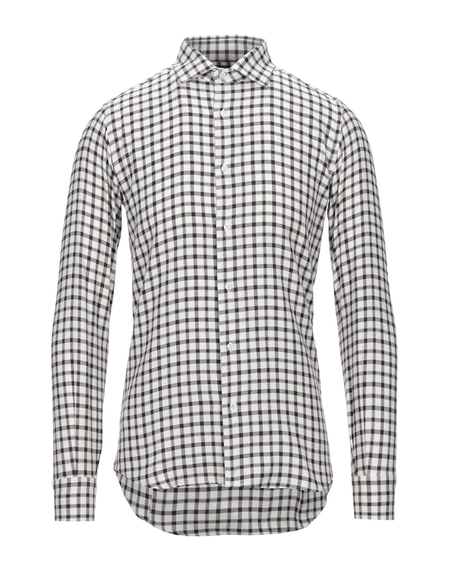 jacquard, plain weave, no appliqués, checked, front closure, button closing, long sleeves, buttoned 