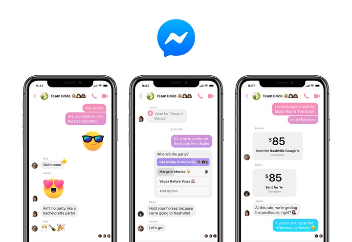 Facebook終於著手整頓Messenger App門面，迎來精簡化介面、黑暗模式與自定義聊天對話框