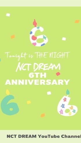 NCT DREAM - 6th Anniversary (pc set) OpenChat