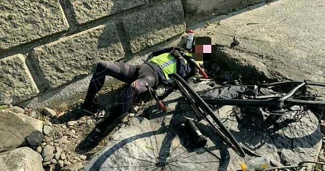 騎單車墜落20公尺深河床　重傷男躺一夜險凍死