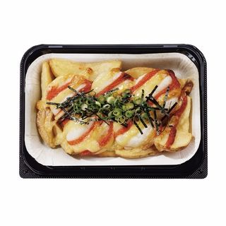 もっちり杵つき餅の明太ポテトチーズ焼き