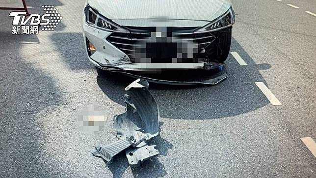 16歲男無照開車釀禍。（圖／TVBS）