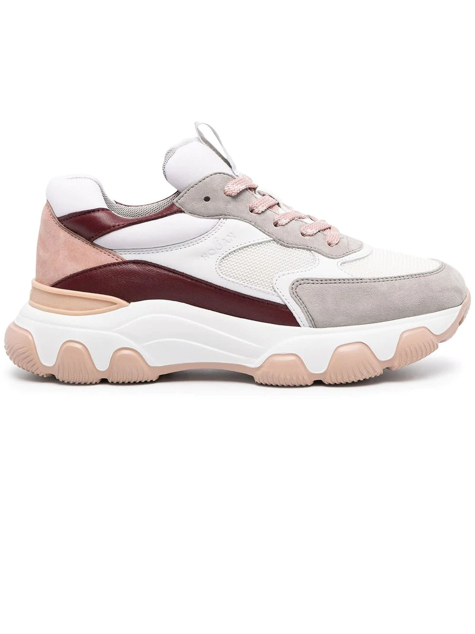 Hogan White Hyperactive Sneakers