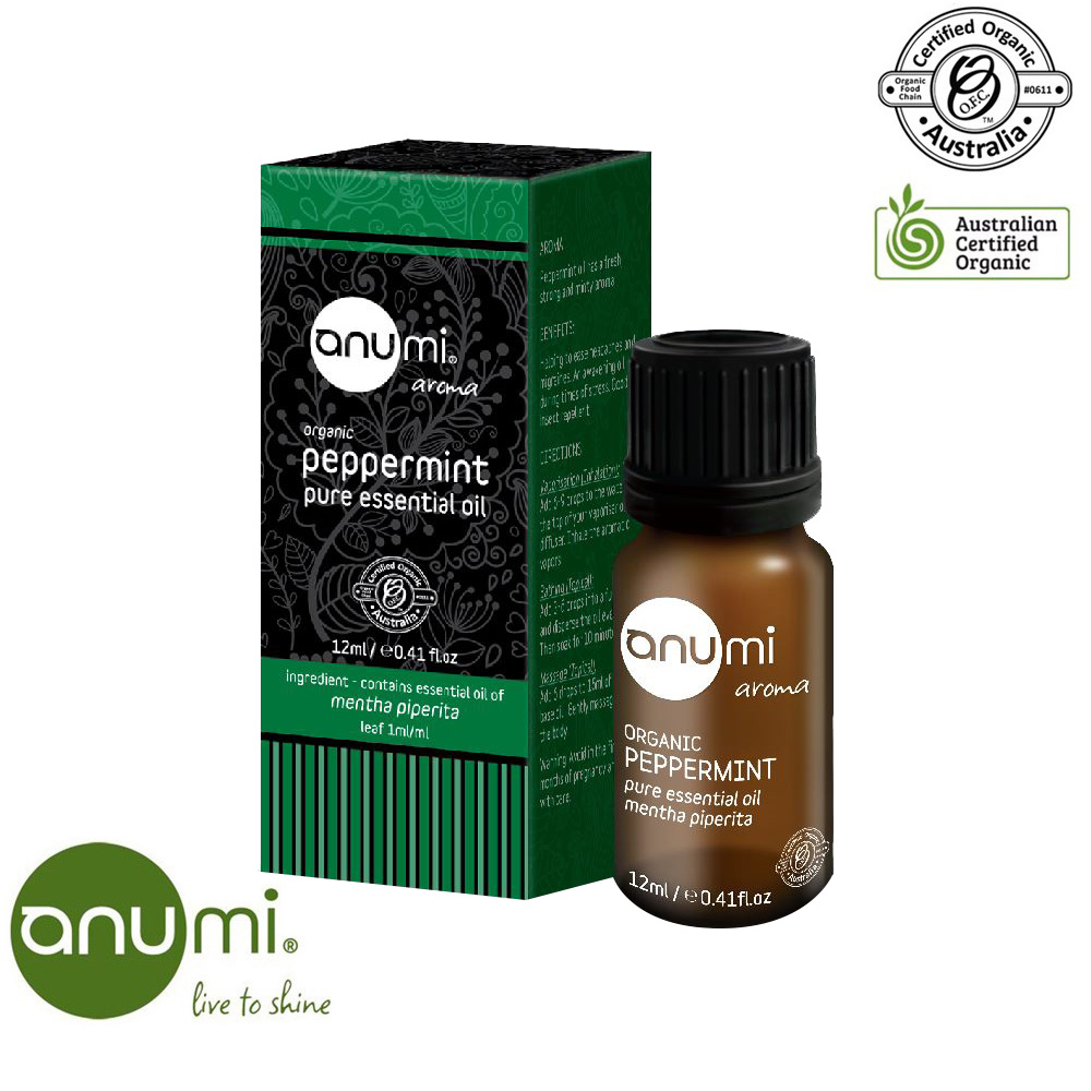 【anumi】薄荷精油-有機認證產地 - 澳洲製造商 - anumi skincare製造商地址 - 6/52 corporate boulevard, bayswater, vic 3153 aus