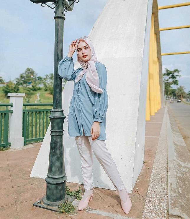 Hijab Ootd Pastel