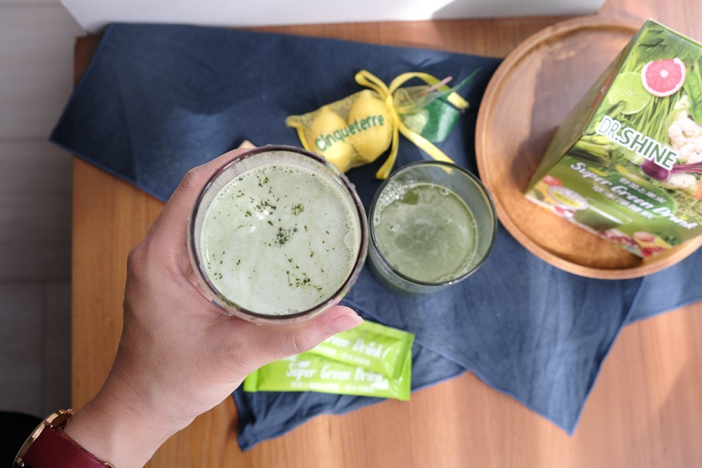 草本淨酵飲團購, Dr. Shine, Super Green Drink, 林心如代言, 一日五蔬果, 蔬菜粉, 草本纖維, 好攜帶果菜汁