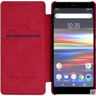 SONY L3 耐爾金秦系列商務皮套