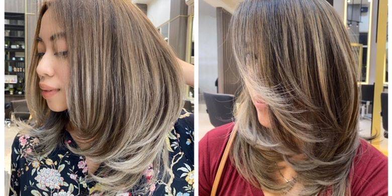 Airtouch Teknik Terkini Pewarnaan Rambut Untuk Hasil Natural Kompas Com Line Today