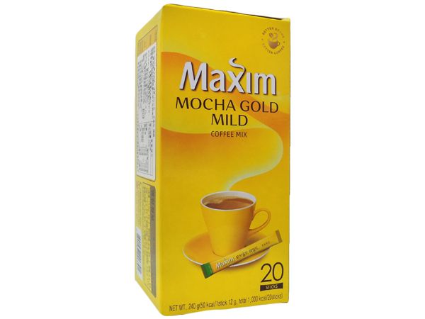 韓國 Maxim~摩卡咖啡(12gx20入)【D006391】即溶咖啡，還有更多的日韓美妝、海外保養品、零食都在小三美日，現在購買立即出貨給您。