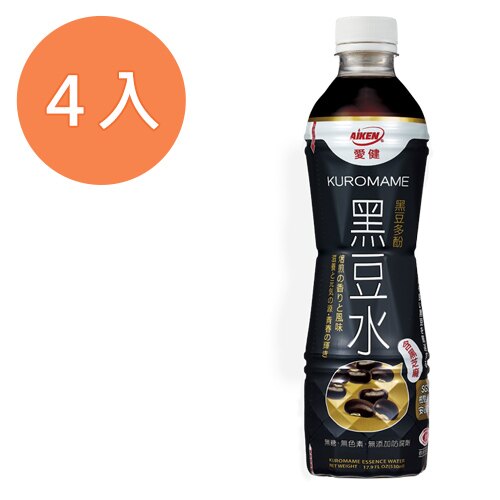 愛健 黑豆水 530ml (4入)/組。食品與甜點人氣店家康鄰超市好康物廉網的飲料沖泡、桂圓茶.複方茶有最棒的商品。快到日本NO.1的Rakuten樂天市場的安全環境中盡情網路購物，使用樂天信用卡選購