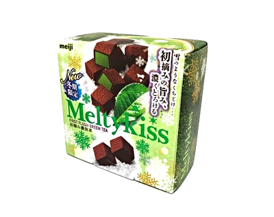 明治 Meltykiss 夾餡巧克力-抹茶口味 56g