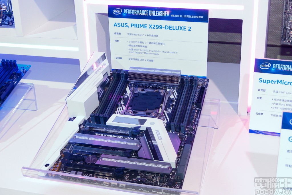 Intel HEDT 平台發表 7 款新一代 Core X 處理器，28 核心 Xeon W-3175X 平台資料曝光