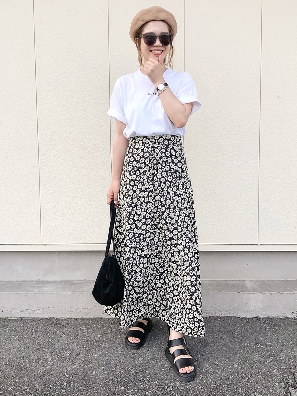 日本女生都在穿「白Tee」！為衣著傳達簡約質感的休閒Look5