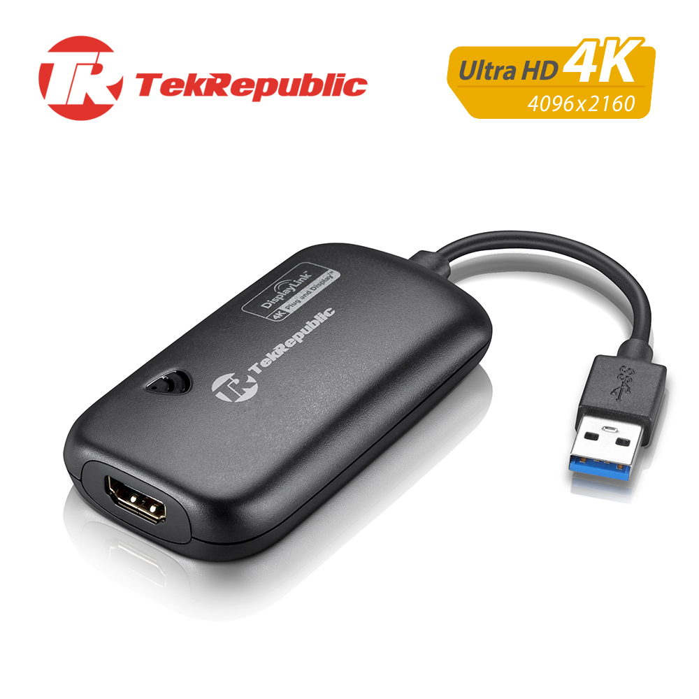 ★ 支援HDMI解析度至: 3840x2160 (Ultra HD 4K) @30Hz ★ 支援主畫面切換、鏡像畫面顯示、延伸畫面顯示 ★ 支援HDMI音源輸出 (只有WINDOWS) ★ 最多支援連