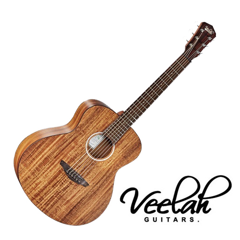 #Veelah #Mini-Camper-K #36吋 #旅行吉他 #民謠吉他 #相思木 #單板 #MC-KOA 品牌：Veelah Veelah Mini Camper Koa 36吋 旅行吉他 小