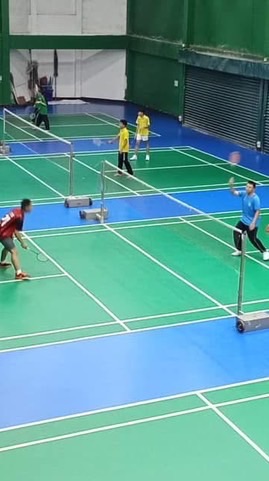 สนามแบดมินตัน อบจ. ศรีสะเกษ