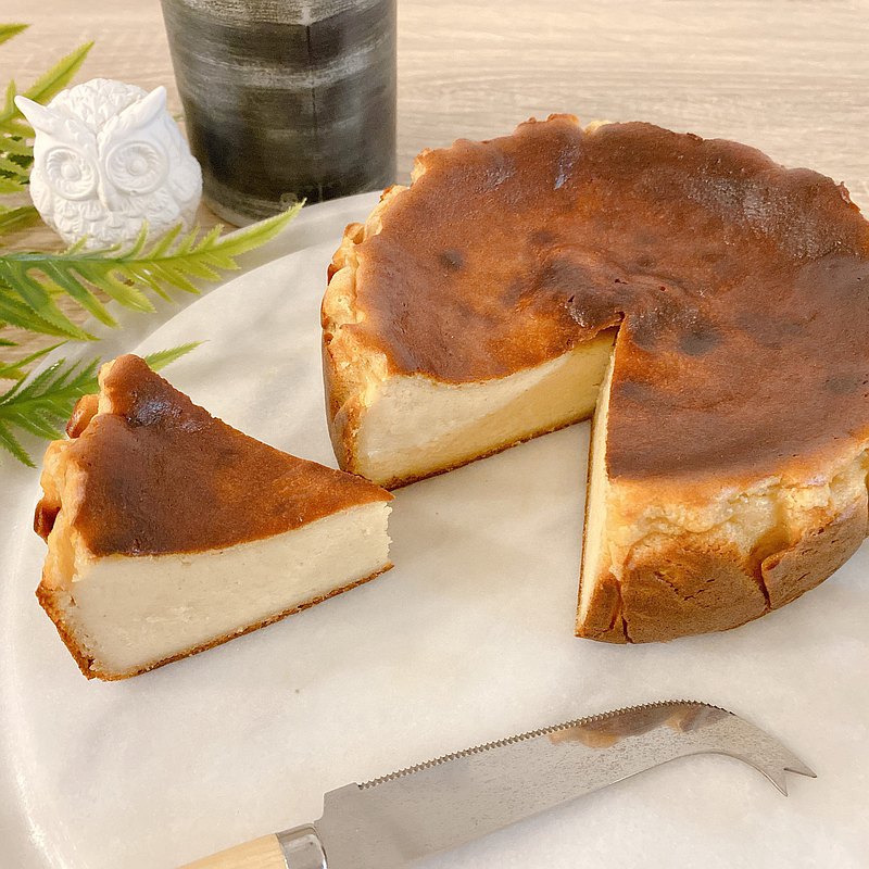 【甜素】經典巴斯克乳酪蛋糕_Vegan純素/Gluten free無麩質