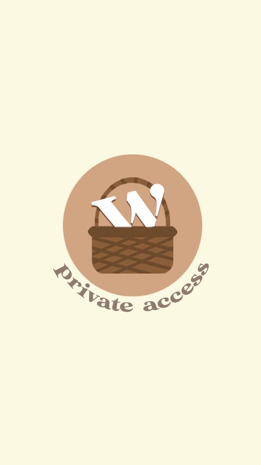 WARENKORB丨Private Access