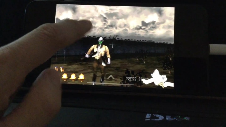 Saturn版的《死亡鬼屋》（The House of the Dead）執行狀況也相當理想。