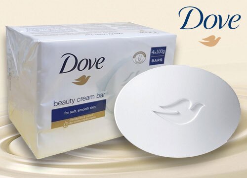 多芬【DOVE】乳霜潔膚香塊 100g*4入/組