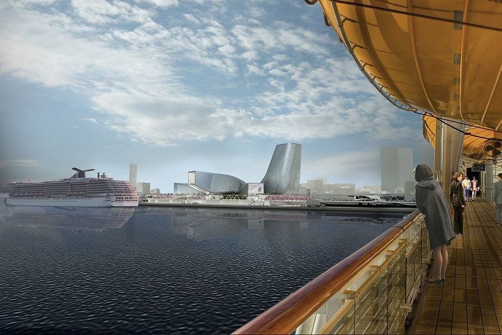 「高雄港埠旅運中心」正式啟用！全3D曲面帷幕建築，戶外空間「海韻藝術廣場」搶先開放