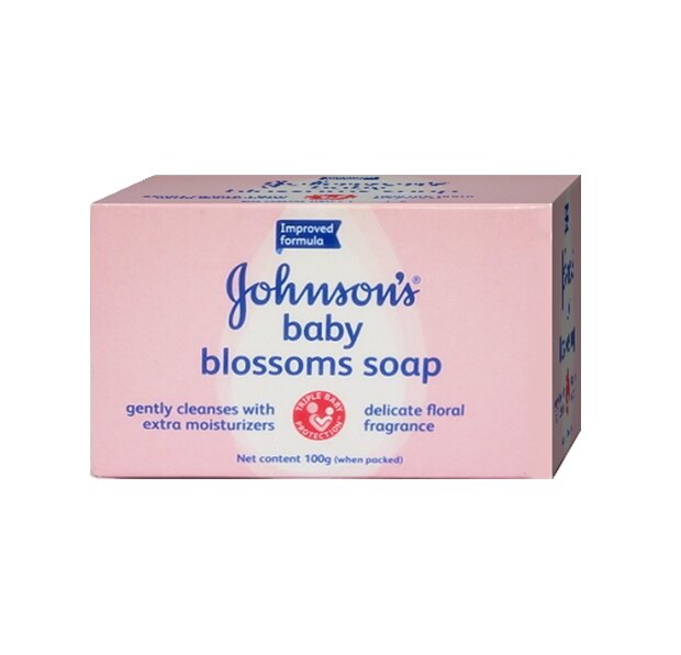【嬌生】Johnson嬰兒香皂 Bloosoms(馨香/粉紅)100g