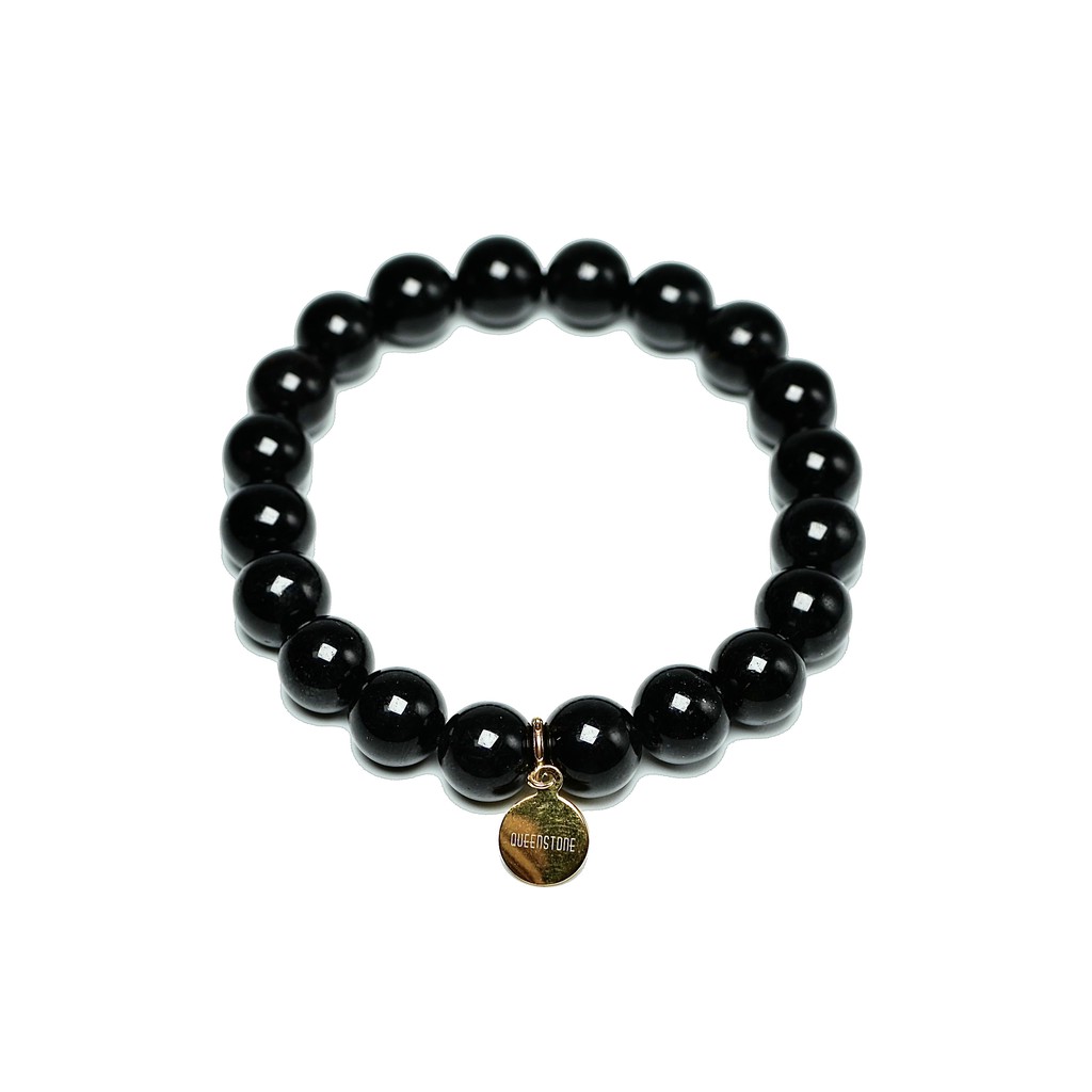 品名：純天然巴西黑髮晶圓珠手鍊產地：巴西珠徑：7,8,9mm,3種尺寸▪️專櫃品牌:精石殿▪️購買附保證卡，禮盒包裝▪️同享專櫃售後服務：超音波清洗、免費換線一次‍♀️注意事項:1. 本店只販售全新正