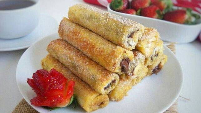 Buat Sarapan Si Kecil Makin Asyik Dengan Roti Tawar Goreng Pisang Nutella Intip Resepnya Yuk Moms Herstory Line Today