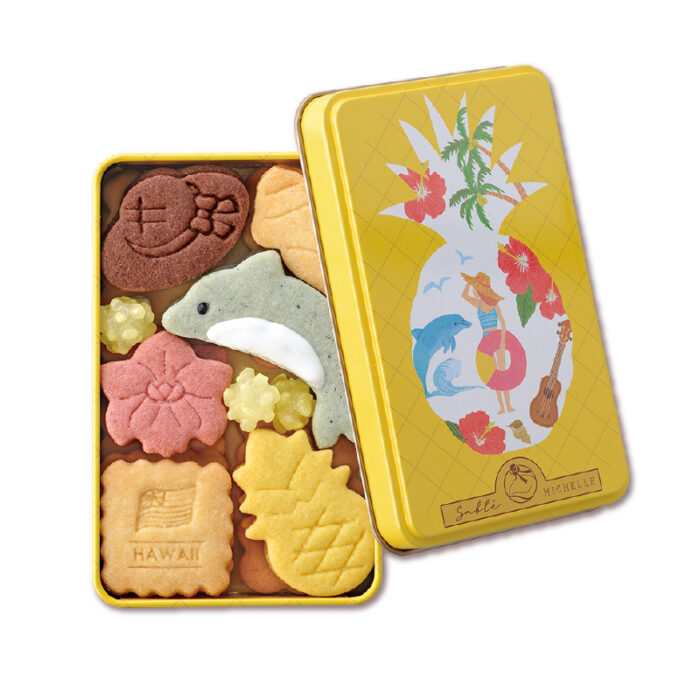 夏威夷餅乾罐