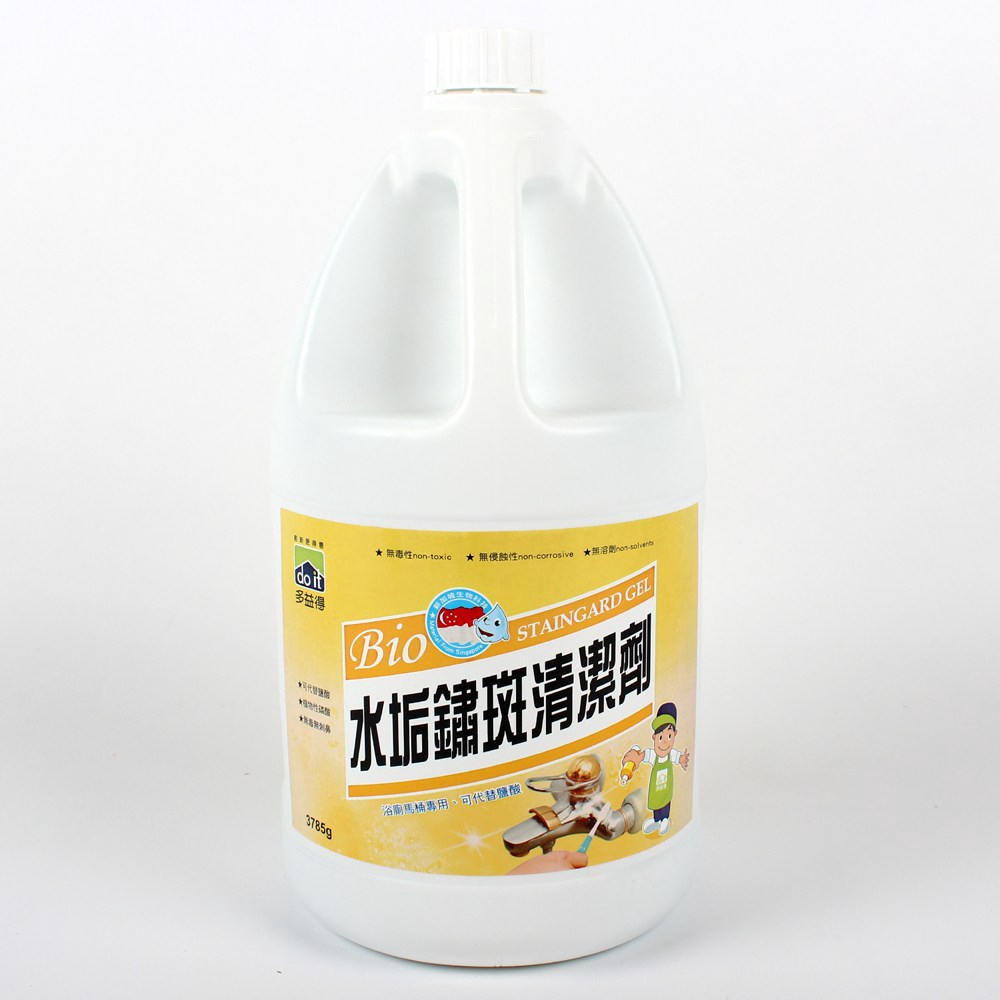 【商品特色】浴室、馬桶專用，可代替鹽酸長期鏽斑、水垢、硫磺斑能快速清除配合不垂流膏體狀設計讓清潔工作得心應手植物性配方不具腐蝕性==================水垢鏽斑清潔劑1GL00018796