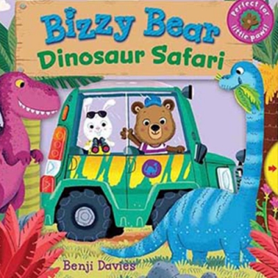 Bizzy Bear：Dinosaur Safari 恐龍樂園熊熊新奇操作書(英國版)