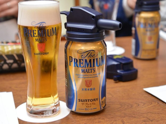 プレモルの「神泡」は店でも自宅でも十分に堪能できる（ゲットナビ）