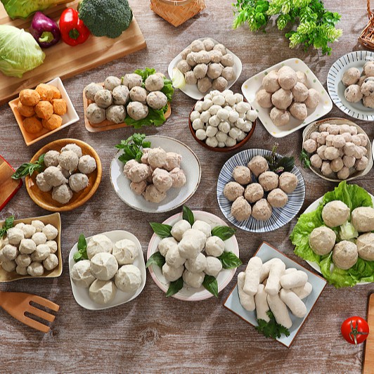 ●品牌 : 城市野炊●品名與規格 : (1) 台灣大淡水丸 : 230g +- 10%/包(2)香濃美味鴨肉丸 : 150g+-10%/包/20顆(3)羯肉羊肉丸 : 150g+-10%/包/17顆(