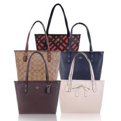 ◎耐用百搭款|◎流行時尚的設計感|◎品牌定位:國際精品品牌:COACH背法:肩背包款:購物包顏色:白色系,黑色系,紅色系,藍色系,棕色系外層材質:牛皮外層材質說明:荔枝紋牛皮/PVC/防刮皮革內層材質