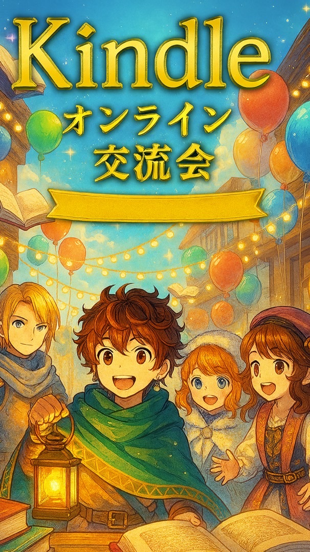 Kindle出版オンライン【仲間と繋がる交流会】