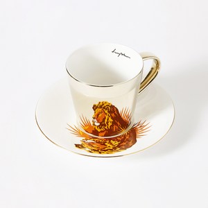 於2014年得到首爾國際發明展會金牌 倒影杯中的圖像透露著瀕危物種的信息 Luycho鏡面倒影杯由24面的面線性鏡面所組成