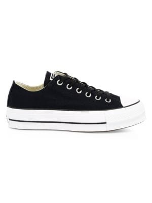 Classic canvas sneakers are a signature look.; Canvas upper; Round toe; Lace-up vamp; Canvas lining;