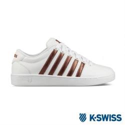 K-SWISS Court Pro II CMF休閒運動鞋-女-白/咖啡(93629-118)