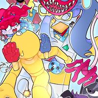 ポピープレイタイムのイラストを描こう！