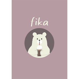 「fika」～北欧風～ピンク2