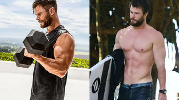 敢挑戰嗎？「雷神」克里斯漢斯沃一周健身菜單，高強度訓練操出大肌肌！