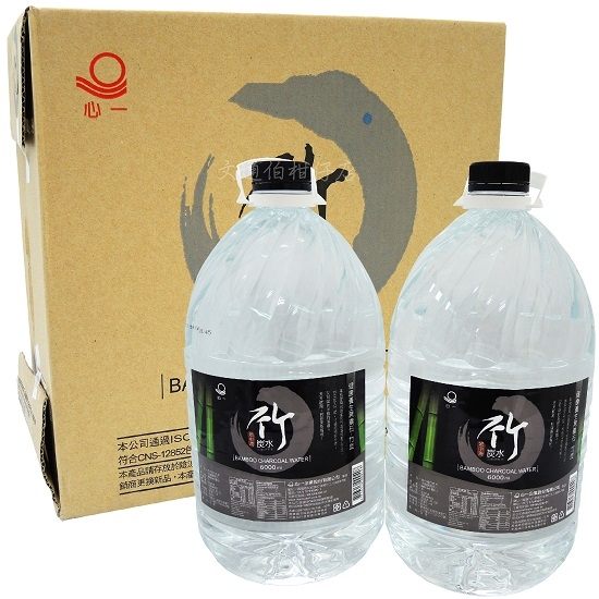 心一 地中海竹炭水 6000ml 2桶/箱 平均單桶94元 免運費 礦泉水 包裝飲用水 桶裝水