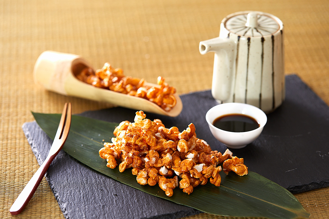 日式醬油池上米米花