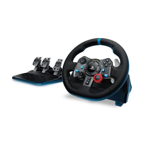 #賽車裝備 #特惠套組『 #G29賽車方向盤 + #六檔變速器 』【 logitech G29 DRIVING FORCE 賽車方向盤 】● 支援 PlayStation 3、PlayStation 