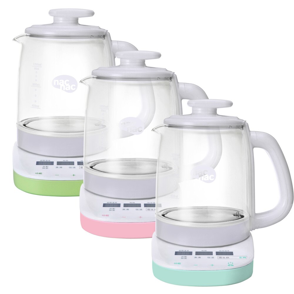 6分鐘快速煮沸。 自動除氯安心泡奶。 一機多用全家享用。 孕期養胎產後調養。 寶寶哺餵樂活養生。