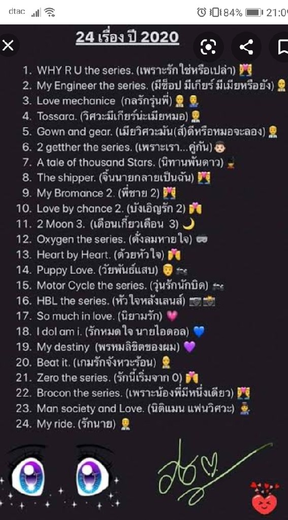 กลุ่มวาย​ ฟิน  จิ้นก่อนนอน