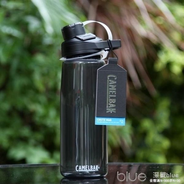 升級款運動杯子健身水壺大容量便攜戶外水杯 深藏blue