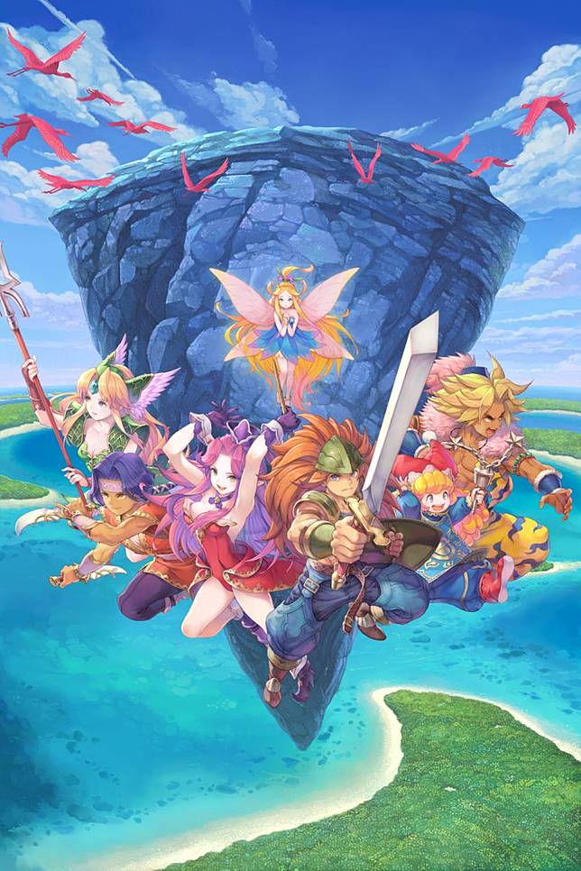 不朽名作 聖劍傳說3 Trials Of Mana 確定於年4月24日發售 遊戲內容與預購特典一次公開 遊戲基地 Line Today